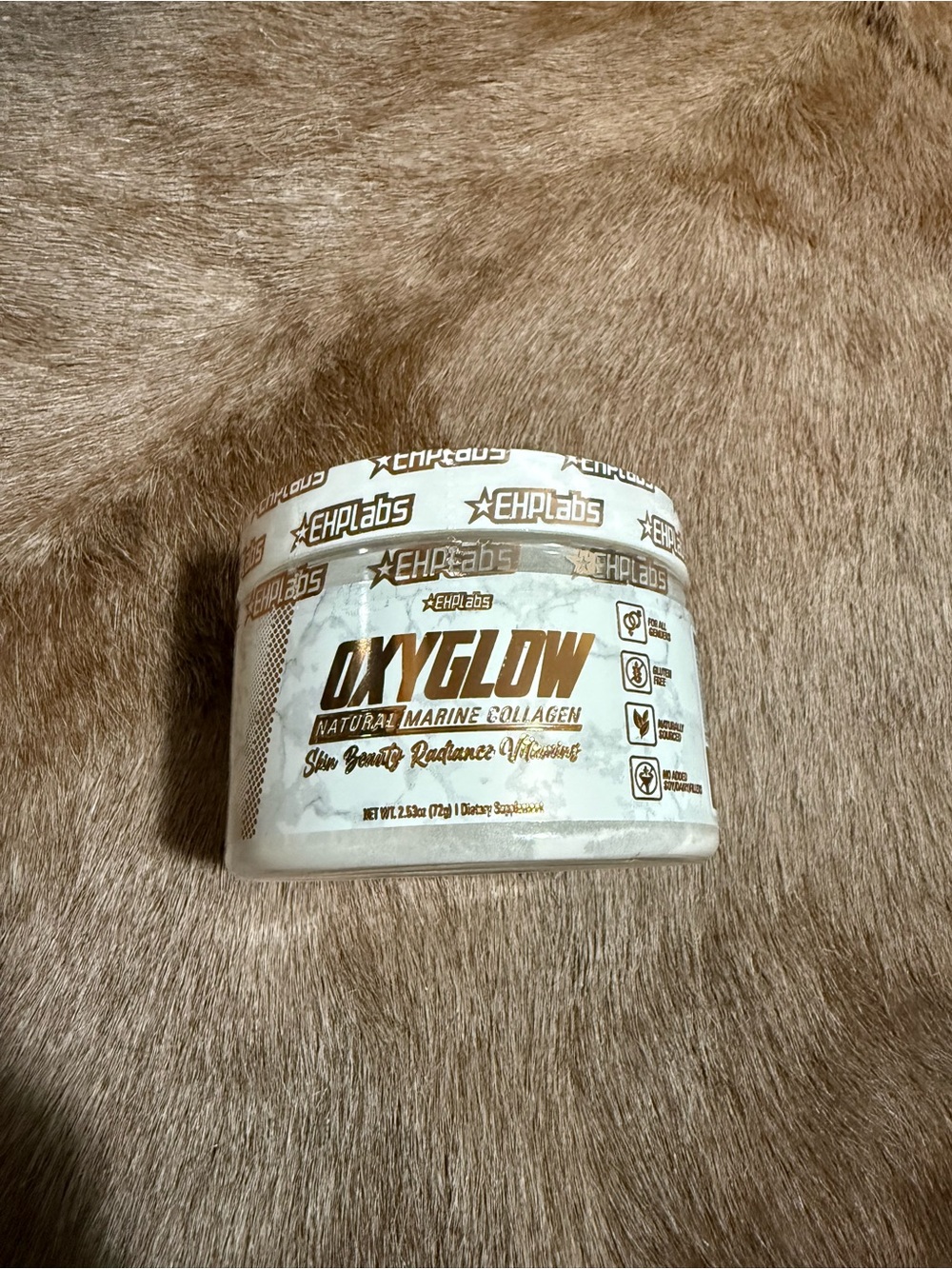 OxyGlow Natural Marine Collagen Skin Beauty Radiance Vitamins/Supplement